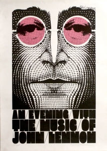 Poster for "An Evening with the Music of John Lennon".