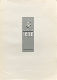 Folder of fifteen 23 Envelope posters by Vaughan Oliver and Nigel Grierson.